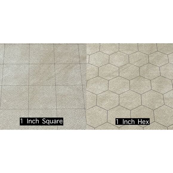 Reversible Megamat 1" Squares & 1" Hexes (34.5" x 48") - Picture 3 of 4